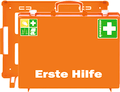 Erste Hilfe Koffer mit Inhalt gemäß DIN 13169 (großer Betriebsverbandkasten).