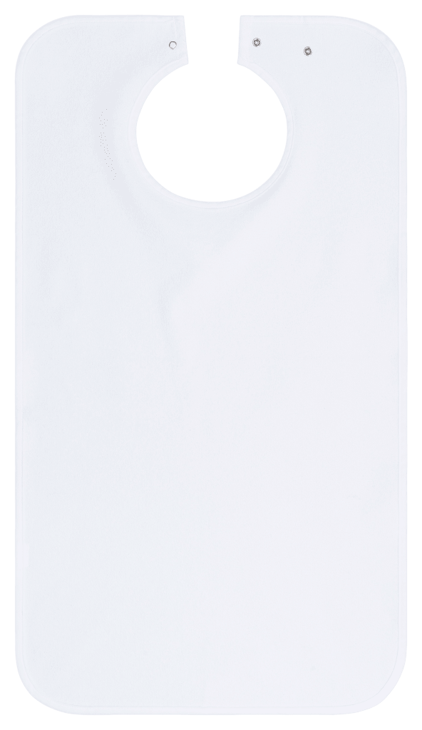 Dieser Kleiderschutz mit Druckknopfverschluss ist PU-beschichtet, wasserdicht und saugfähig. Er schützt zuverlässig vor Nässe und Schmutz. Bild 1