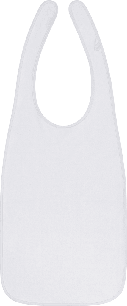 Kleiderschutz Conny F/K in Froteeoptik mit Knopfloch / Durchzug, PU-Beschichtet, wasserdicht, atmungsaktiv und saugfähig. Waschbar bis 95°C. Bild 1