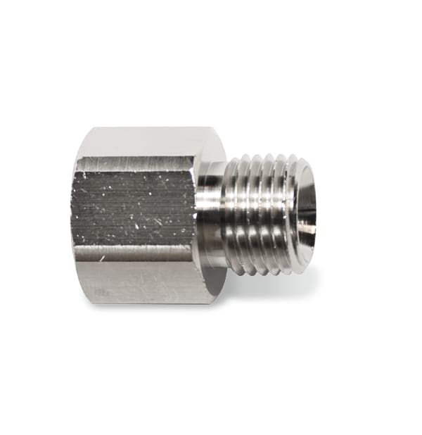 Adapter für Sauerstoffgerät, verchromt Bild 1