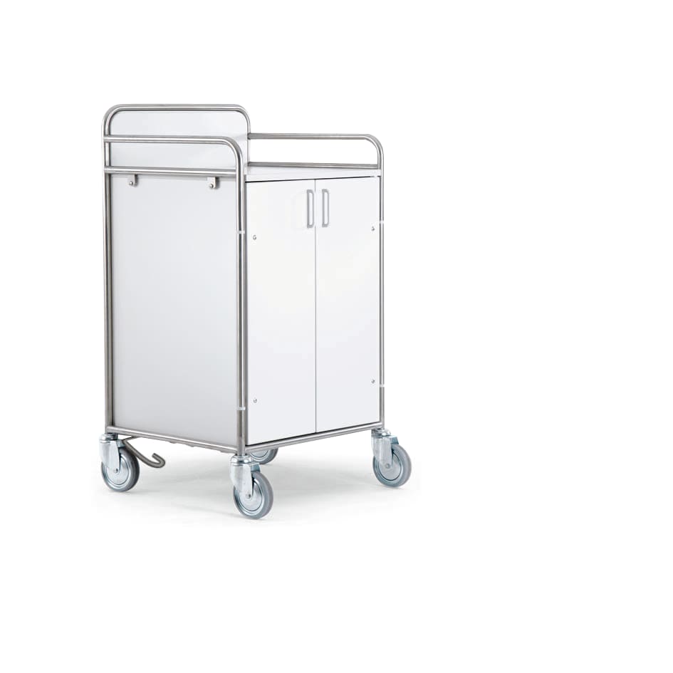 Hammerlit Etagenwagen mit koppelbarem Wäschesammler und Abfallsammler clappy Bild 1