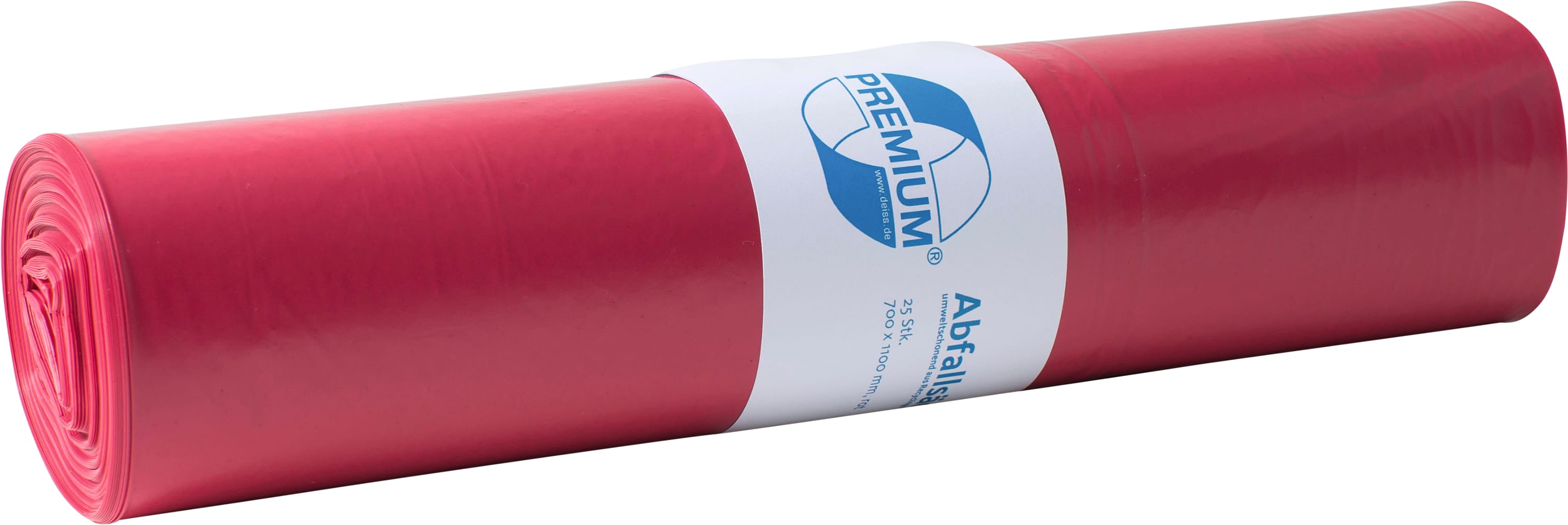 Müllsack 120 L standard rot Bild 1