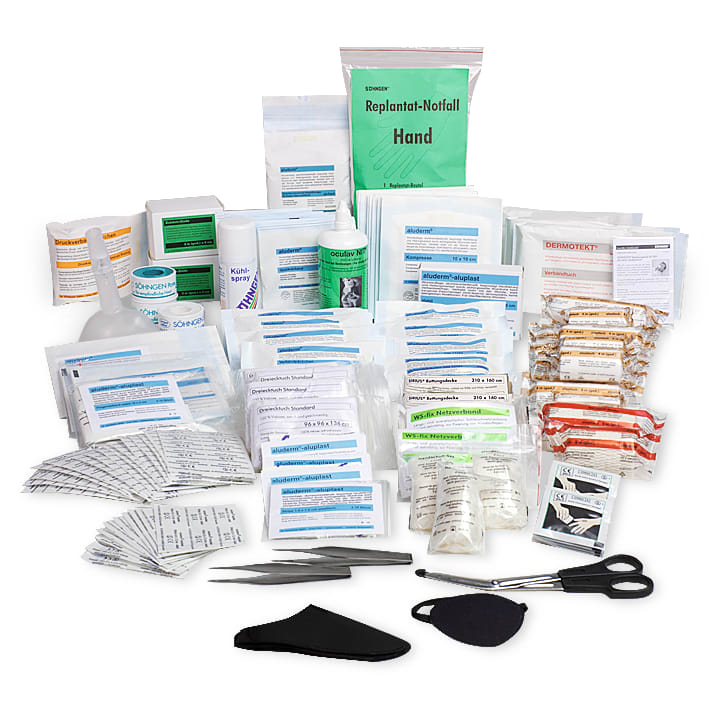 Verbandkastenfüllungen ÖNORM Bild 1