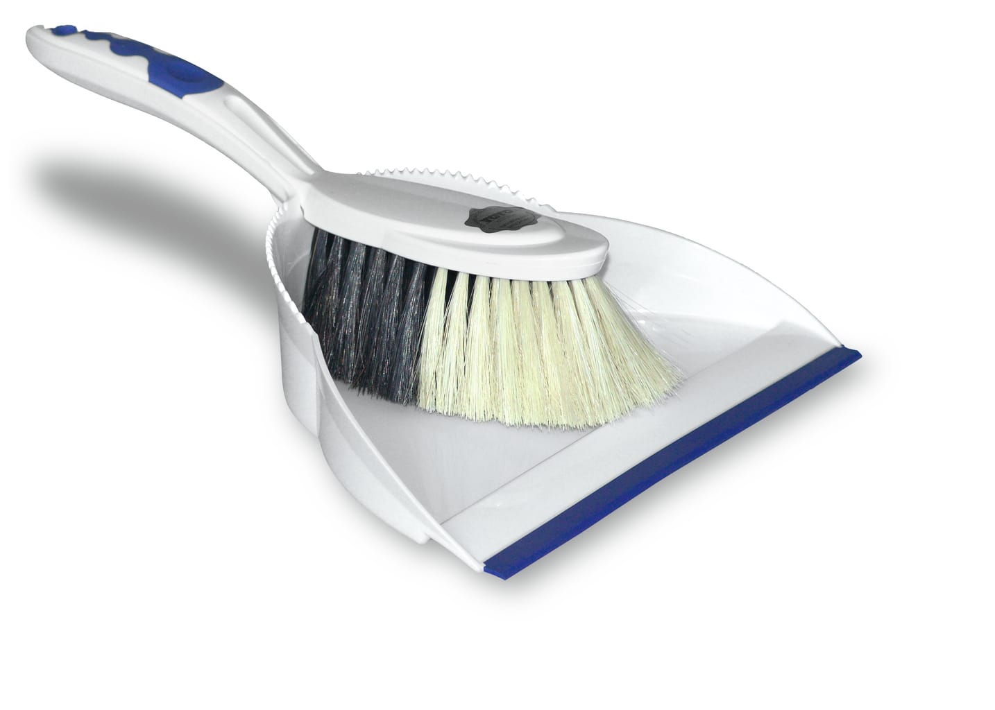 Kehrgarnitur, weiß/blau Bild 1