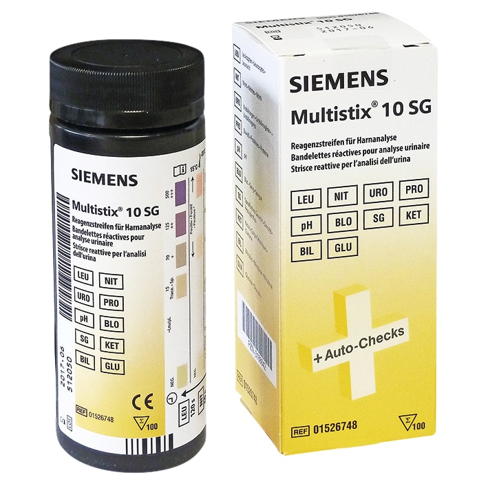 Urinteststreifen Multistix 10 SG, 100 Stück Bild 1