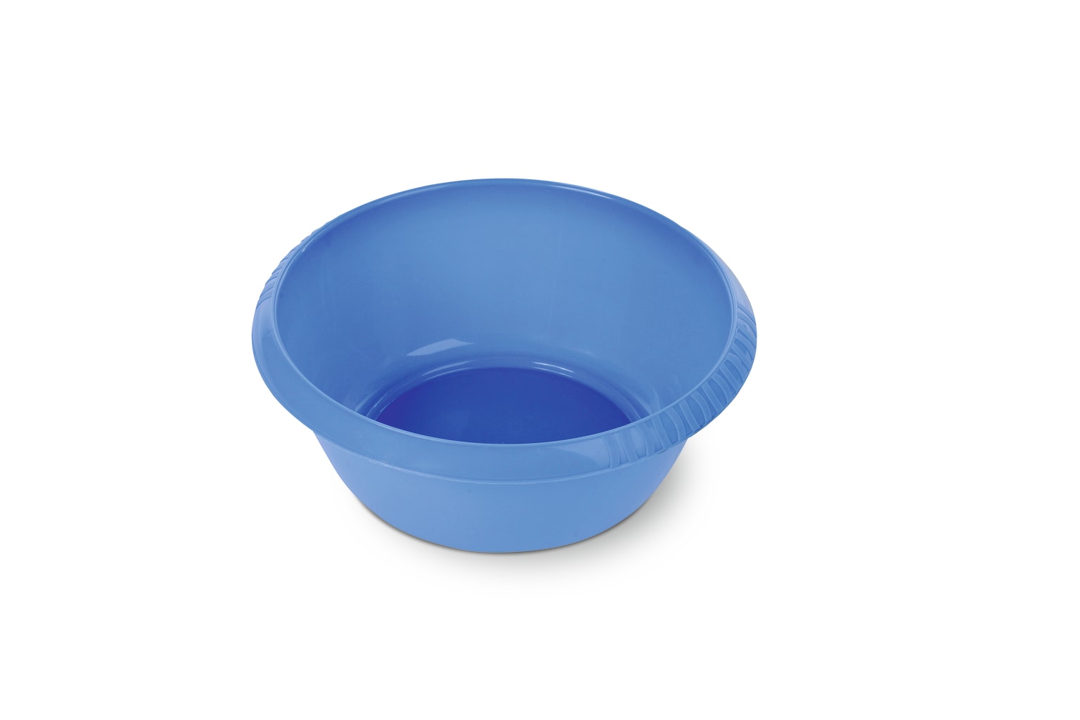 Hitzebeständige runde Waschschüssel aus Kunststoff für vielseitigen Gebrauch. Bis 80 ºC temperaturbeständig. Bild 1