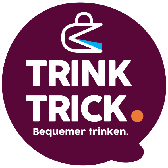 Trinkbecher mit 2 Henkeln mit Trink-Trick gelb 815 Bild 3