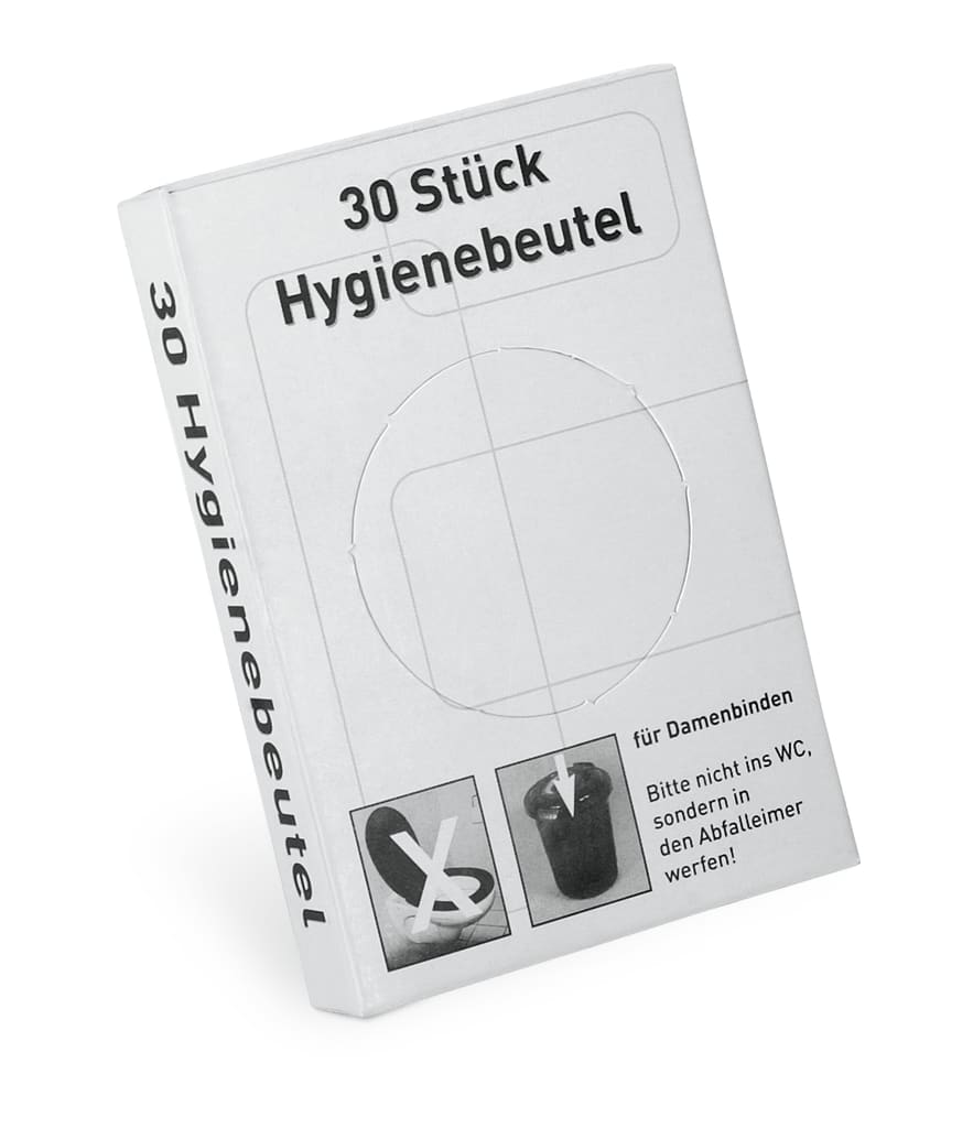 Hygienebeutel weiß Bild 1