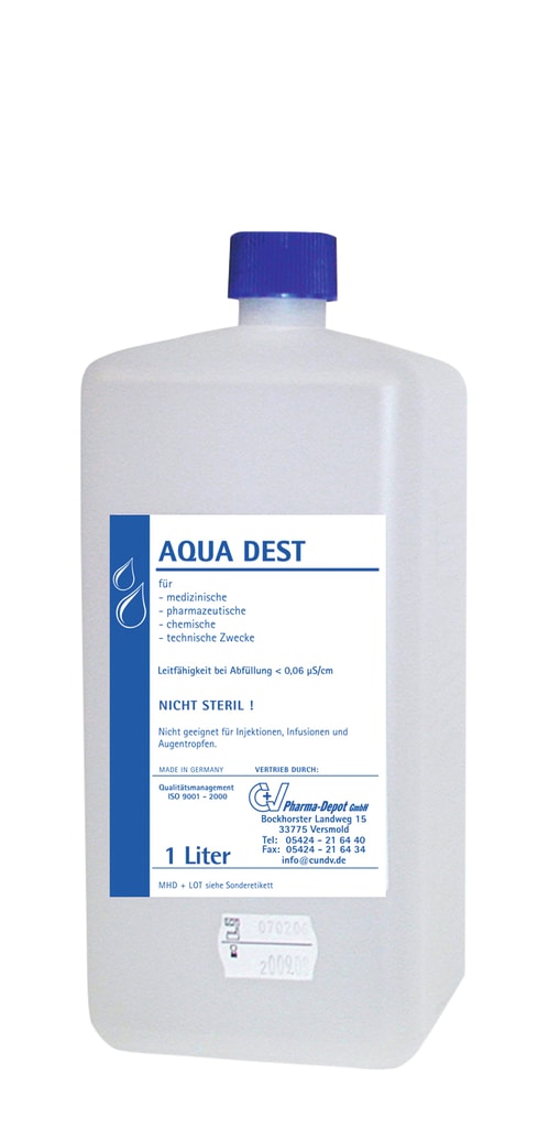 Destilliertes Wasser Bild 1