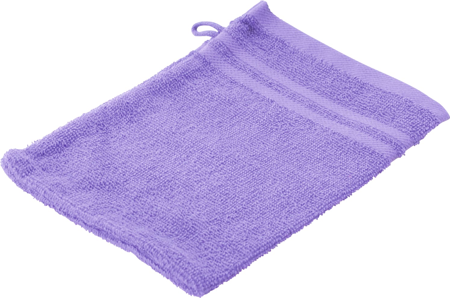 Waschhandschuh Frottee lila Bild 1
