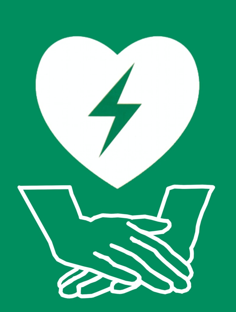 AED Hinweisschild Aufkleber Bild 1