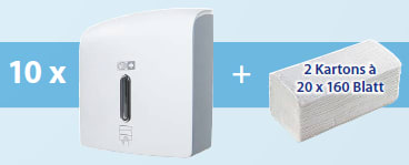 Sets WiBUplus Handtuchpapierspender Bild 1