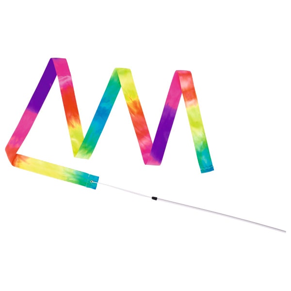 Regenbogen Gymnastikband 200 cm, 12 Stück Bild 1