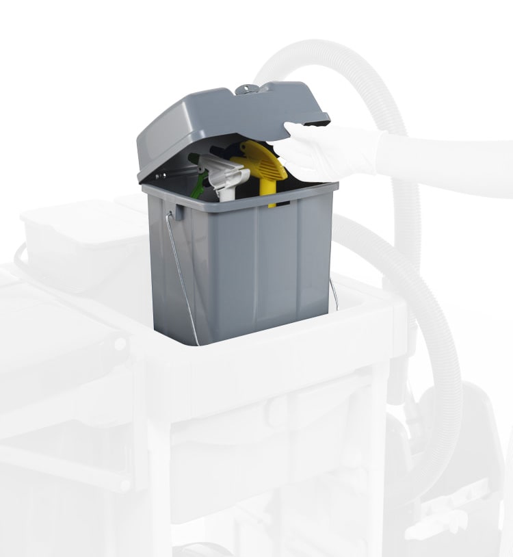 Eimer 12l mit Deckel Bild 2