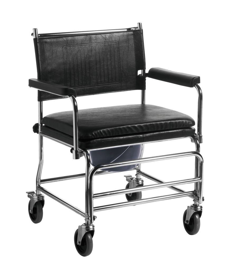 Toilettenrollstuhl TSF 220, XL Version Bild 1