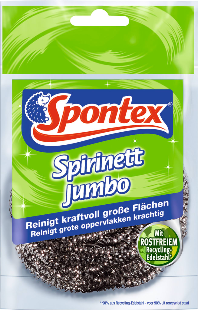 Topfreiniger Edelstahlspirale Spontex Spirinett Bild 1