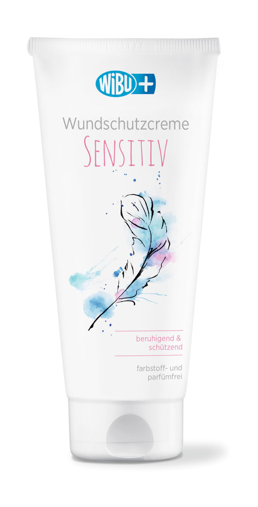 Die Wundschutzcreme pflegt, schützt, regeneriert. Mit Mandel- und Sonnenblumenöl, Panthenol und Allantoin.
␍ Bild 1