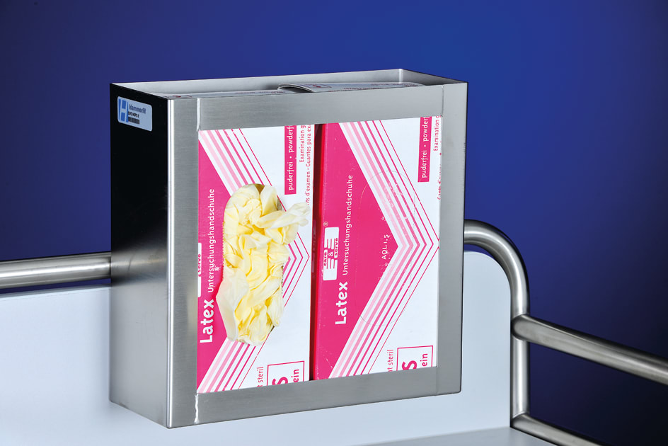 Hammerlit Halterungen Handschuhspender, senkrecht Bild 2