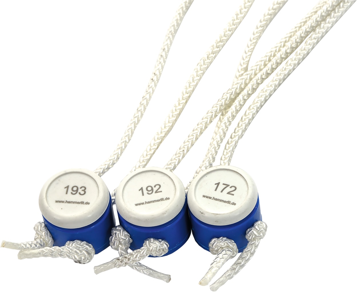 Hammerlit Verschlussknebel DNA, weiß Bild 2