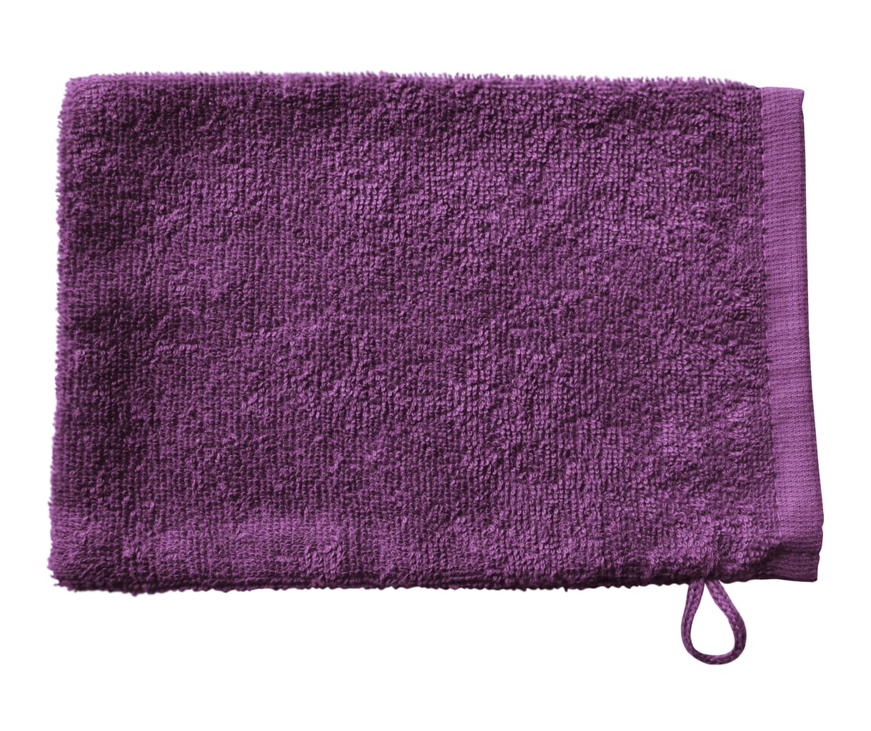 Waschhandschuh Frottee bordeaux Bild 1