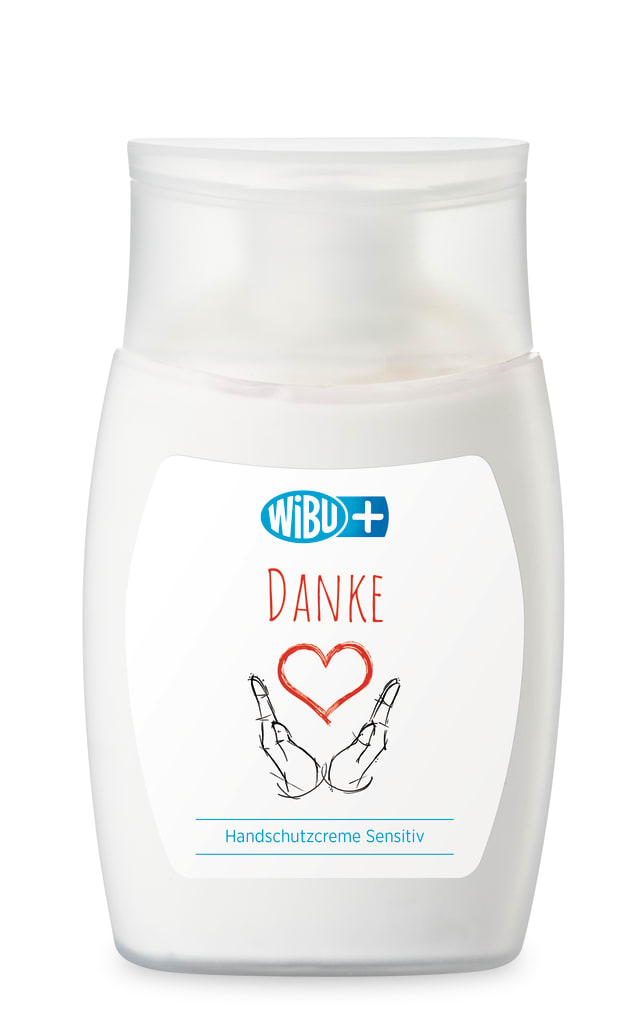 *WiBUplus Handschutzcreme sensitiv Danke-Edition Bild 1