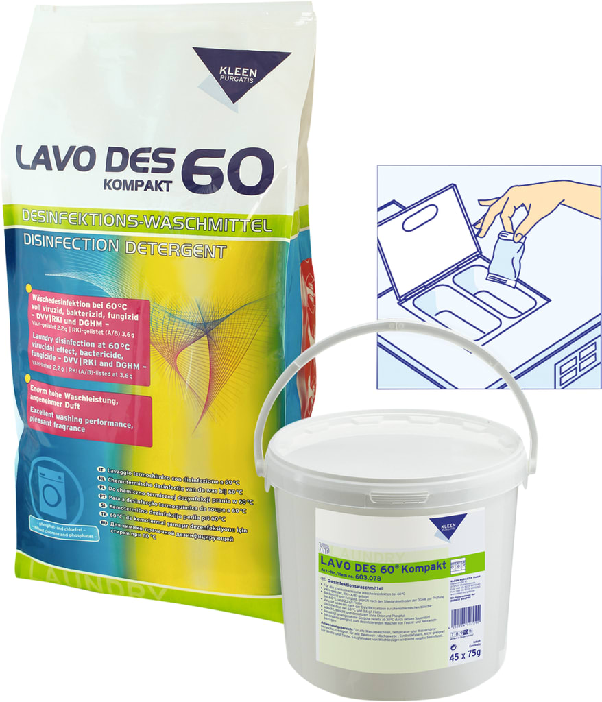Lavo Des 60 Kompakt Desinfektionswaschmittel Bild 2