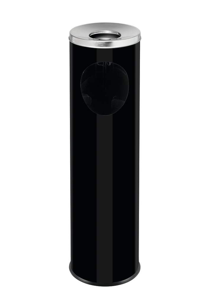 Standascher Edelstahl mit Abfallbehälter Bild 1