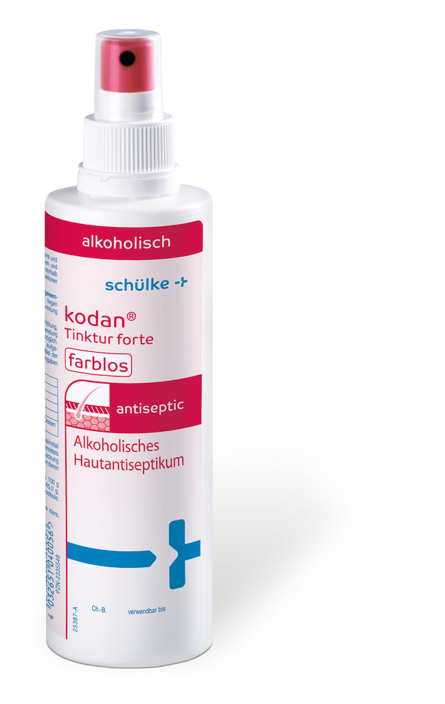 Kodan Tinktur forte farblos Hautdesinfektion Bild 1
