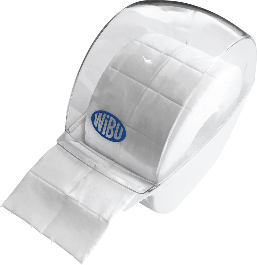 Zellstofftupfer Spenderbox Bild 1