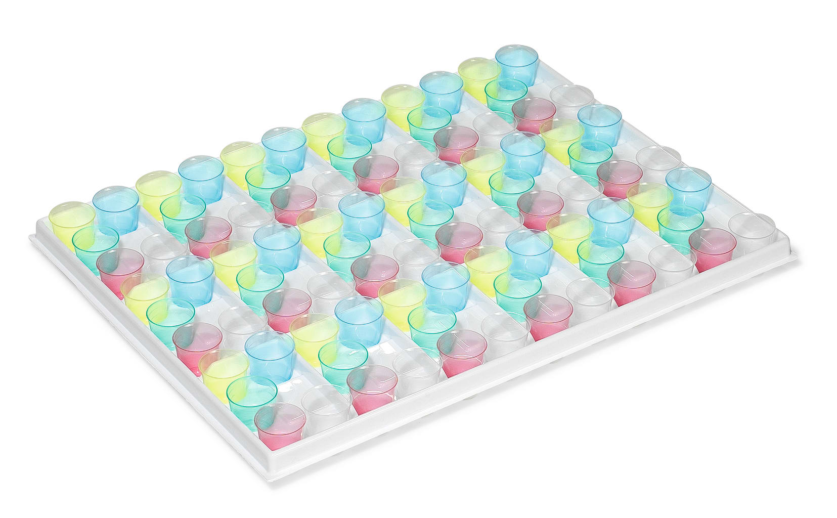 Tablett für 90 Medizinbecher Bild 1