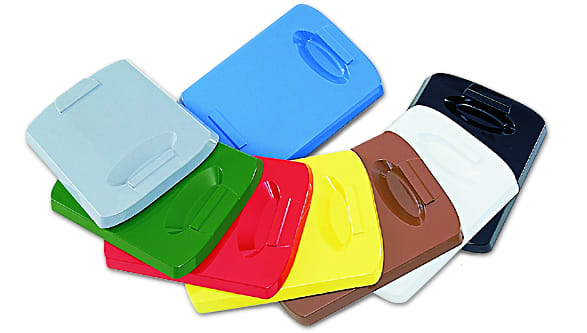 Hammerlit Ersatz-Kunststoffdeckel für Wäsche- und Mehrzwecksammler mit Haltehaken Bild 2