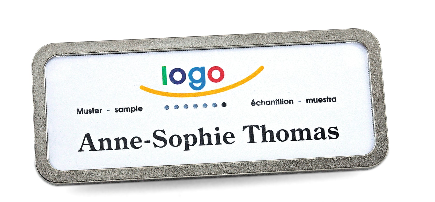 Namensschilder badgepoint® office 30 (10er-Pack) Bild 1