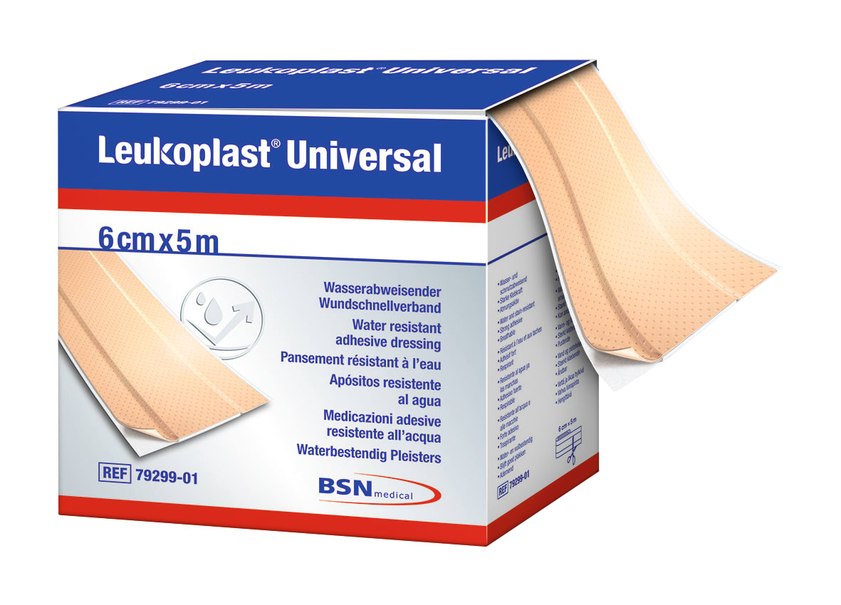Leukoplast wasserfest 5m x 6cm Bild 1