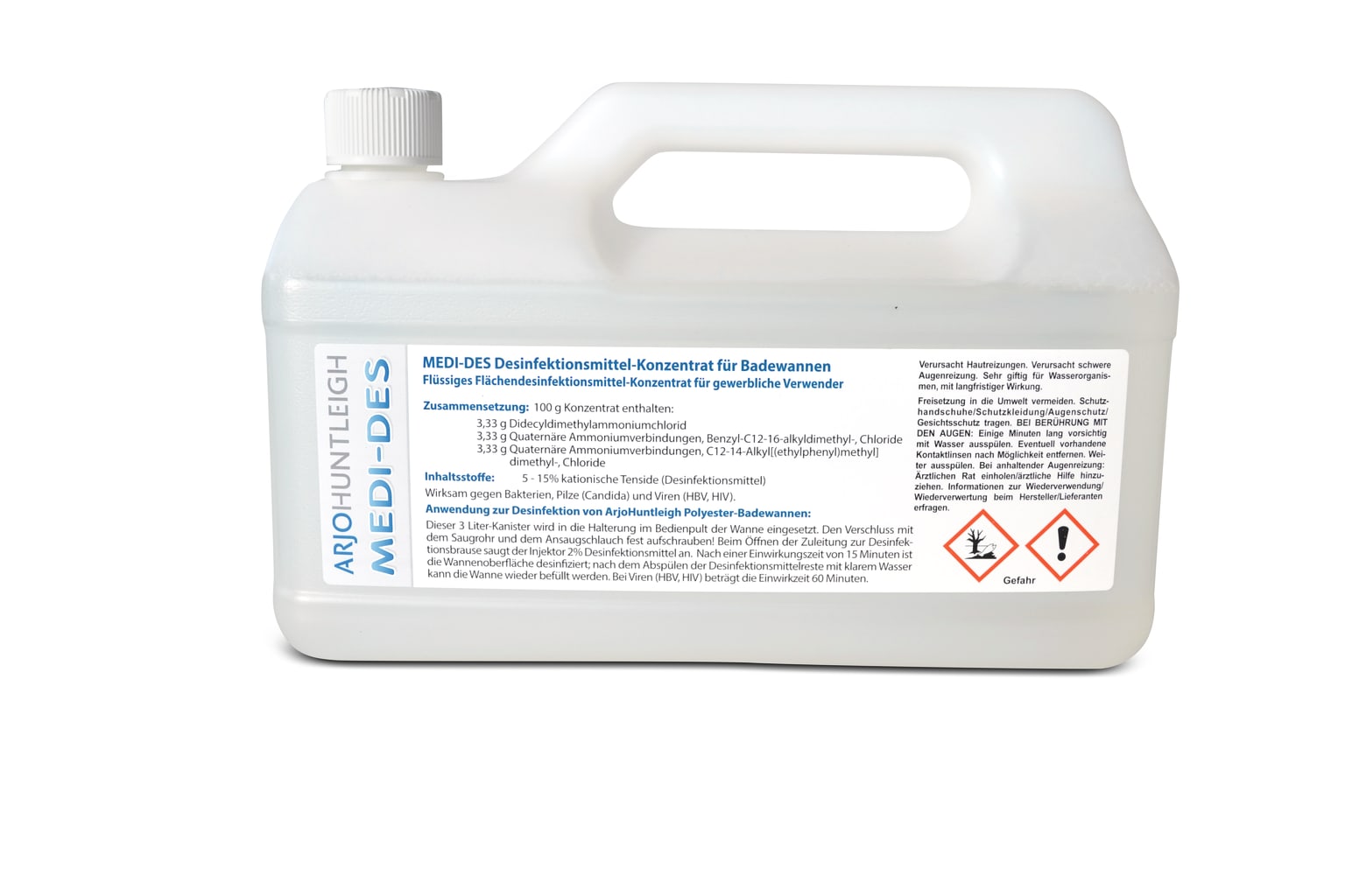 Arjo Flächendesinfektionsreiniger Medi-Des Bild 1