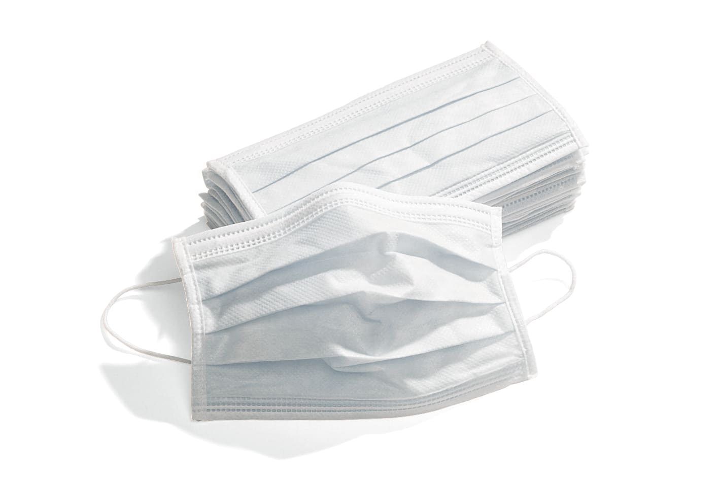 Einmal Maske mit Glasfaserfreiem Filter, mind. 98% Bakterienfilterleistung, flexiblem Nasenbügel, latexfrei.
␍ Bild 3