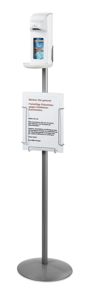 Prospekthalter u.a. für Bodenständer Bild 1