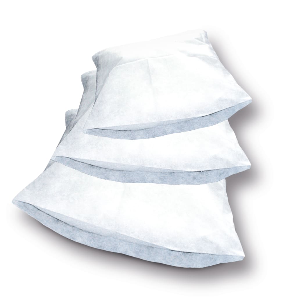 Einwegkopfkissen 40x40cm, weiß Bild 1