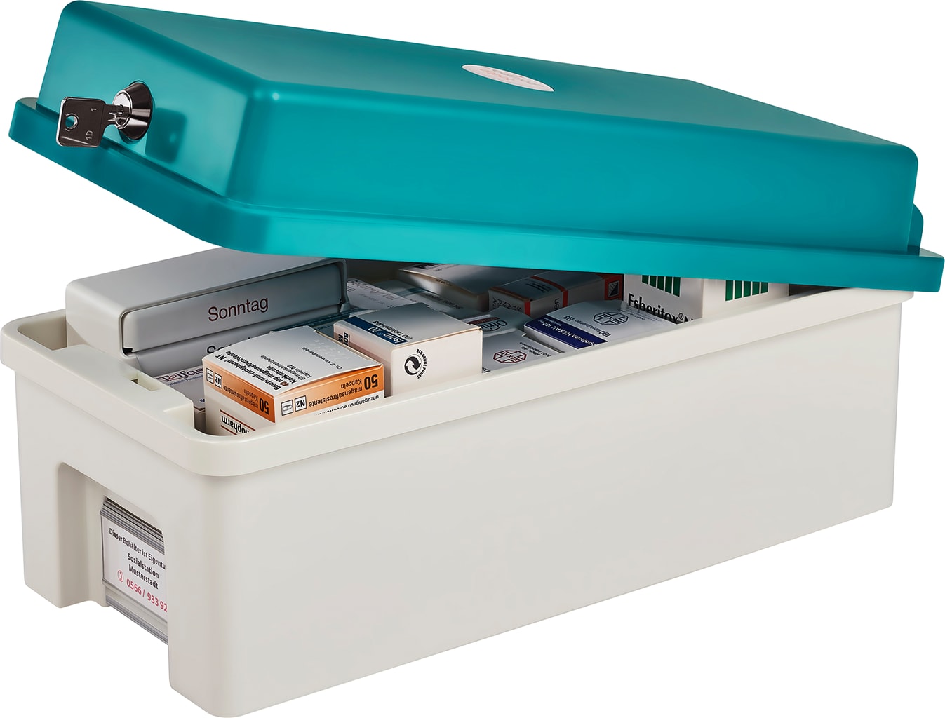 Vorratsbehälter für Wochendispenser Bild 1