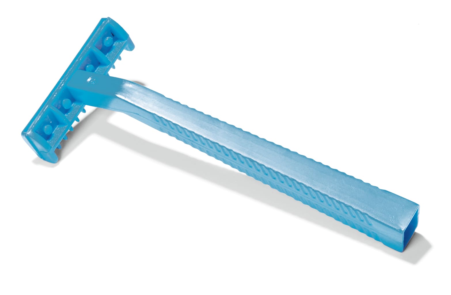 WiBUplus Einmal-Rasierer Doppelklinge, blau Bild 1