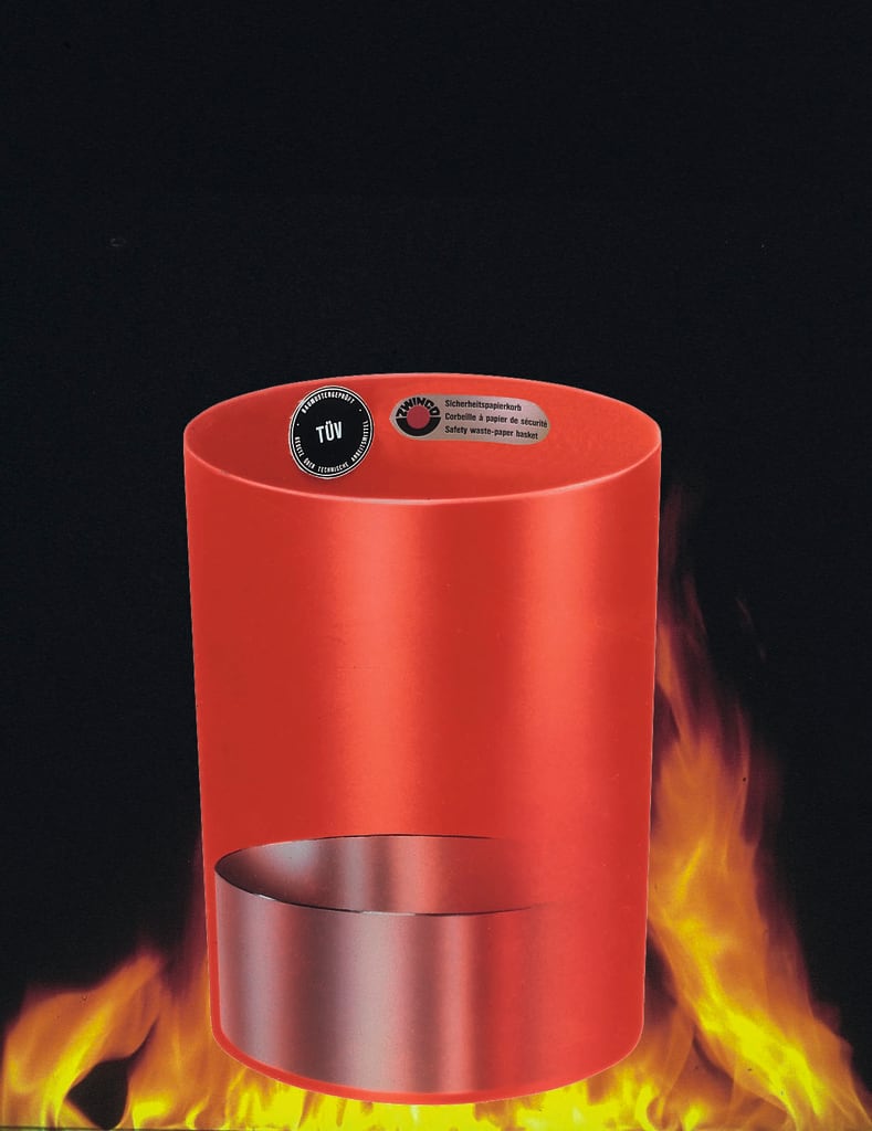 Sicherheitspapierkorb Bild 3