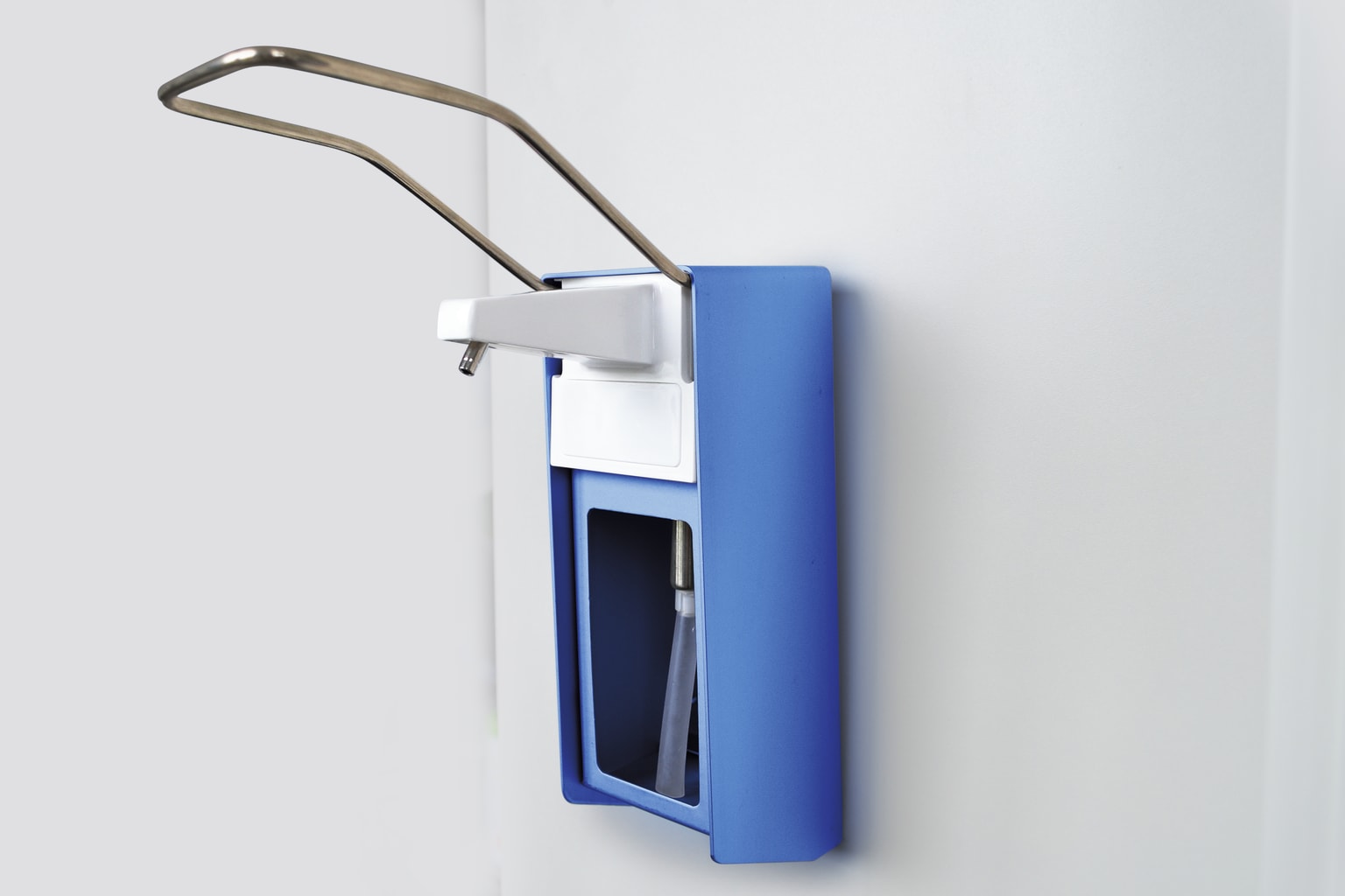 WiBUplus Aluminium-Spender mit langem Armhebel Bild 1