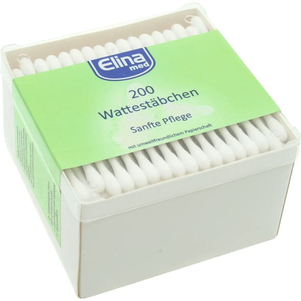 Wattestäbchen WA 7, Holzstab, 2 Köpfe für Pflegeheime & Kliniken ✓ Wattestaebchen ► Direkt hier zum Top-Preis bestellen! Bild 1