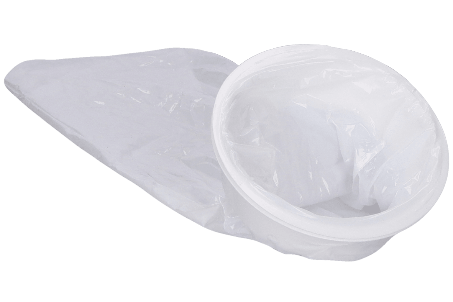 Spuckbeutel, 50 Stück, weiß, Bild 2 Spuckbeutel aus Polyethylen, hygienische Handhabung mit Öffnungsring als Mundstück. Sicher verschließbar, ca. 1 Liter.
␍ Bild 2