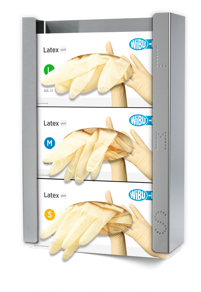 Handschuhspender Trio für 3 Packungen Bild 1