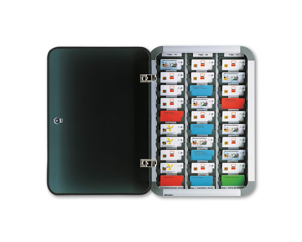 Vitrine für Versicherungskarten Bild 1