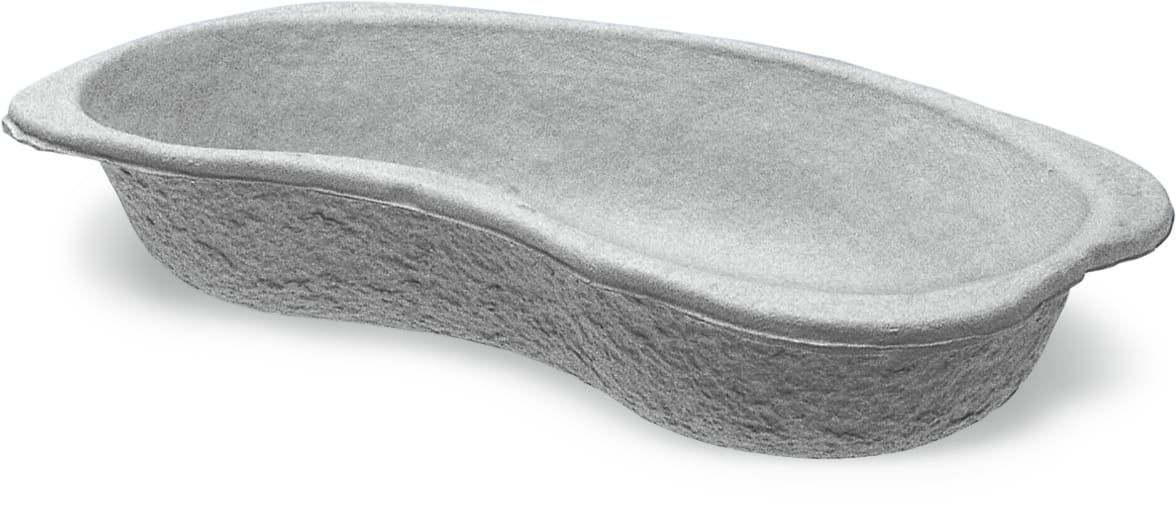 Nierenschalen Pappe, grau, 300 Stück (6 x 50 St.) Bild 1