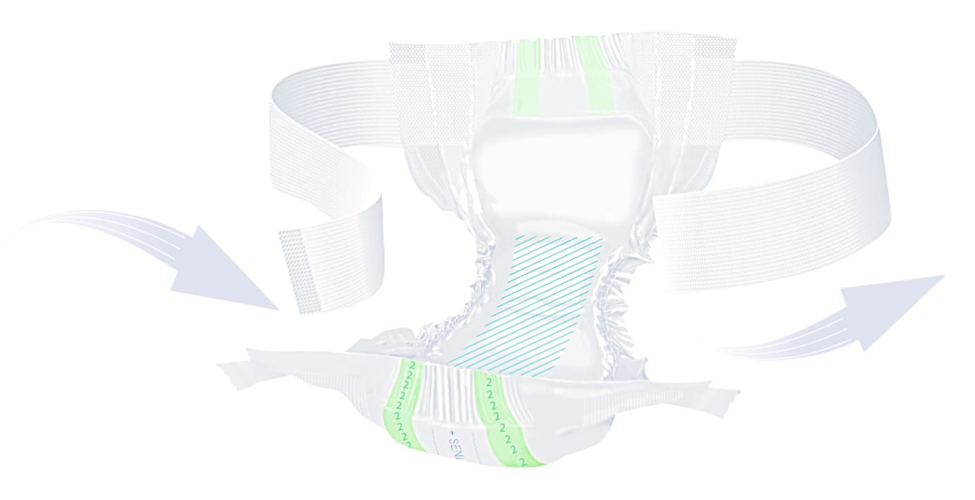 Seni Optima Trio Vorlage mit Hüftbund Bild 1