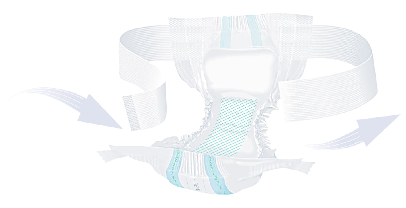 Seni Optima Super Vorlage mit Hüftbund Bild 1