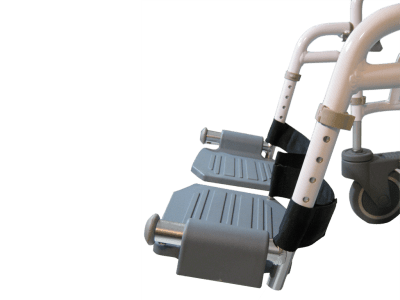 Duschtoilettenstuhl Duo Motion XL, grau/weiß Bild 2