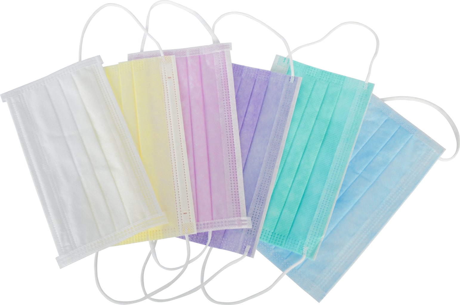 Einmal Maske mit Glasfaserfreiem Filter, mind. 98% Bakterienfilterleistung, flexiblem Nasenbügel, latexfrei.
␍ Bild 1